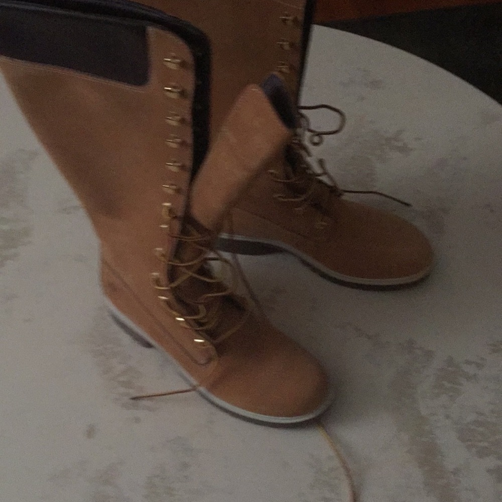 Size 7 Timberland tall boots